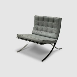 Barcelona lounge chair MR90 by Mies van der Rohe for Knoll 1980s