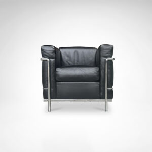 LC2 armchair by Le Corbusier et al. for Cassina 1990s