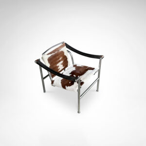 LC1 ponyskin armchair by Le Corbusier et al for Cassina 1980s