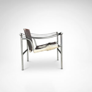 LC1 ponyskin armchair by Le Corbusier et al for Cassina 1980s