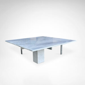 KW1 metal and marble coffee table by Hank Kwint for Metaform 1980s