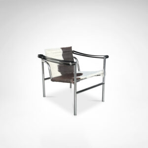 LC1 ponyskin armchair by Le Corbusier et al for Cassina 1980s